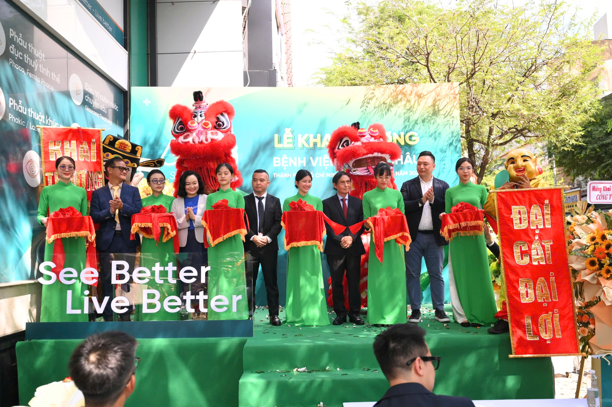 KHAI TRƯƠNG BỆNH VIỆN MẮT Á CHÂU TẠI TRUNG TÂM TP.HCM: NHẤN MẠNH “MINH BẠCH - NHÂN VĂN” TRONG CHĂM SÓC NHÃN KHOA