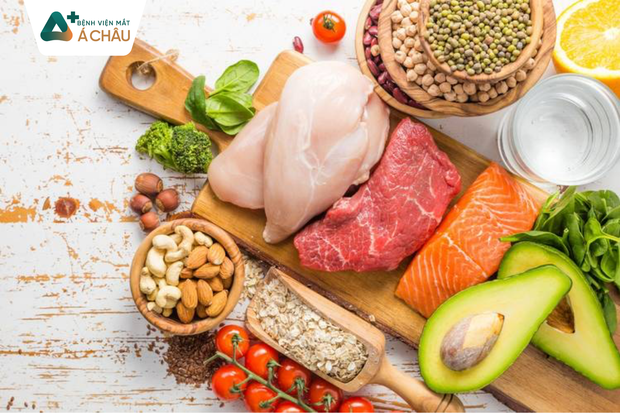 thực phẩm tốt cho mắt