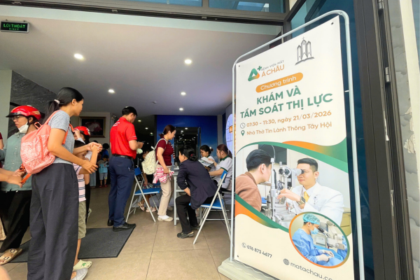 CHƯƠNG TRÌNH KHÁM & TẦM SOÁT THỊ LỰC CÙNG BỆNH VIỆN MẮT Á CHÂU