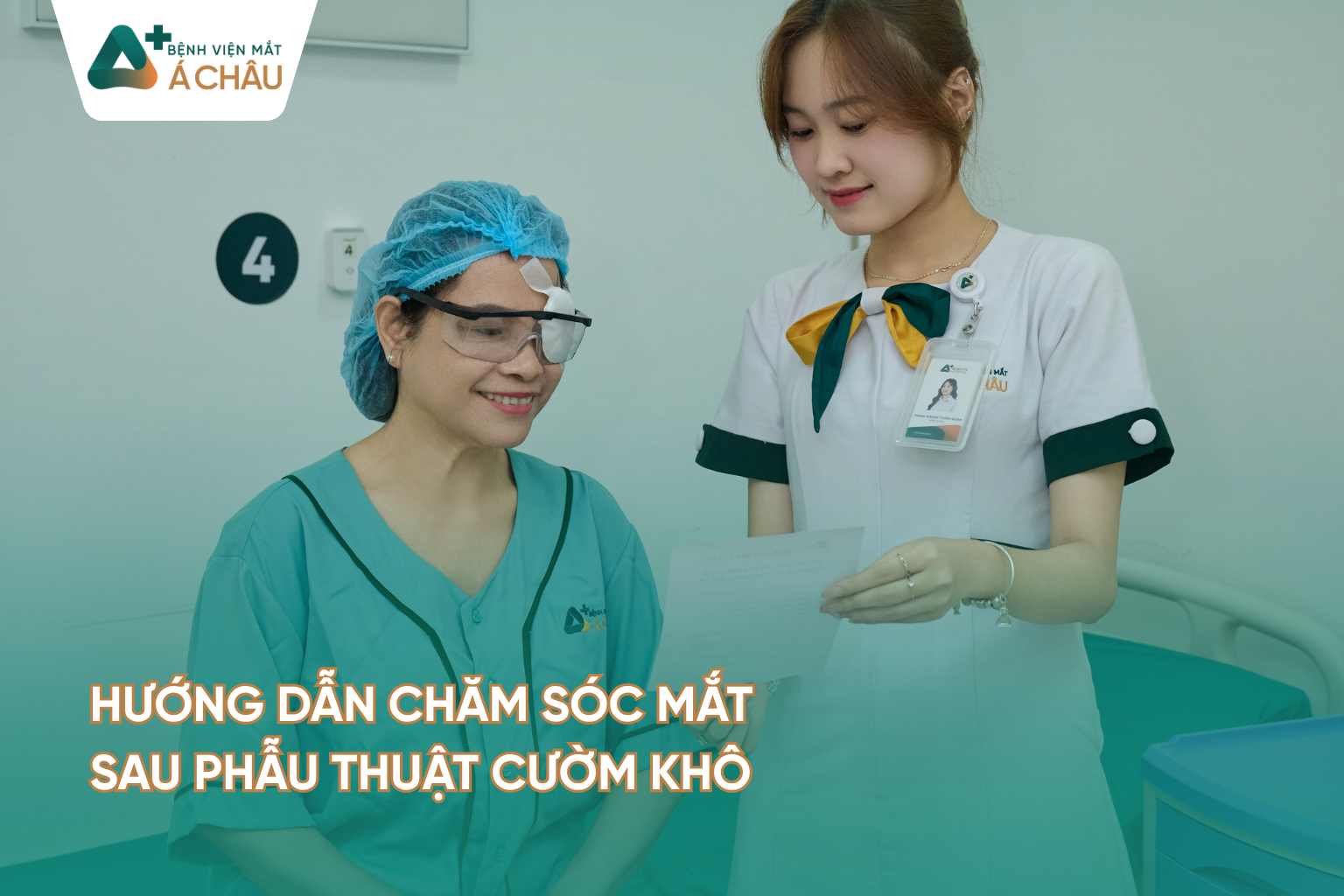 Chăm sóc mắt sau phẫu thuật cườm khô quan trọng như thế nào?