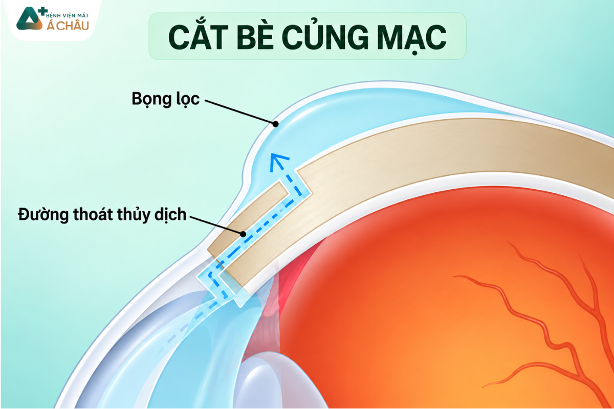 Phương pháp cắt bè củng mạc
