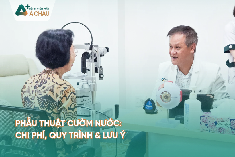 Phẫu Thuật Cườm Nước: Chi Phí, Quy Trình & Lưu Ý